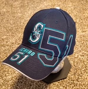 MLB Players Choice #51 Ichiro Seattle Mariners Embroider Adjustable Youth Hat